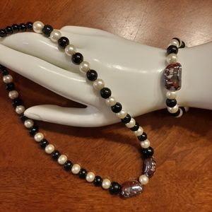 Necklace  and bracelet  set